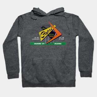 1950s The Capri Hotel on Route 66 Hoodie